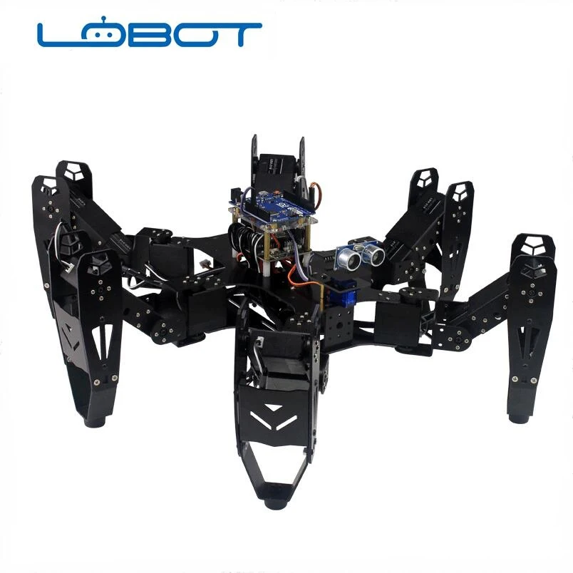 CR 6 Hexapod Robtics ногий робот паук с 20 канальным контроллером сервопривода Arduino deldevelop