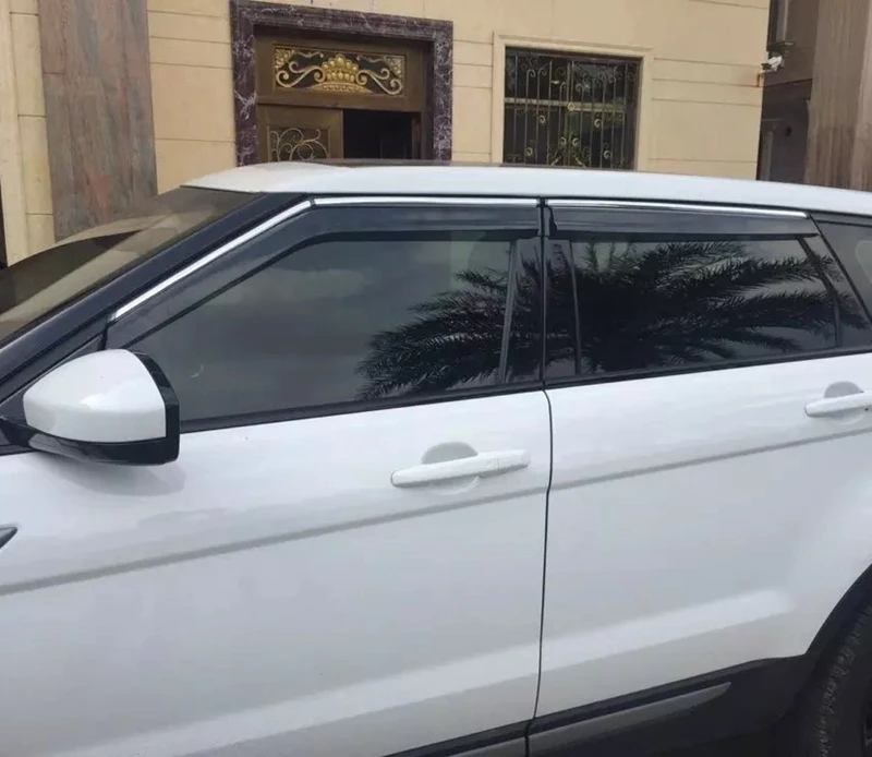 Для Range Rover Evoque 2011 2012 2013 2014 2015 2016 оконный козырек Vent Shade Rain Sun Wind Guard дефлектор навесы