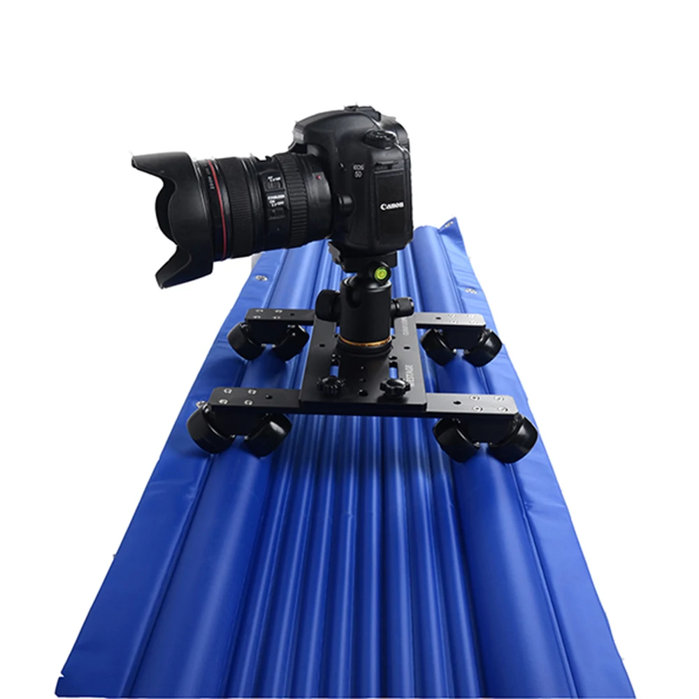 Professional air track camera slider design travel portable best video slider 1.2m 120cm dolly track jib dslr rail