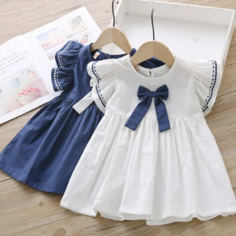 

Girls Summer Dress 2019 New Children's Clothing Ladies Wind Kids Dresses for Sleeveless Middle Child Princess Dress