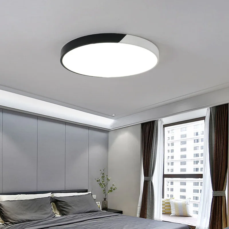 

LED Modern Acryl Ceiling Lights personality Indoor Lighting Ceiling Lamp Fixture For Living Room Bedroom round corridor LED lamp