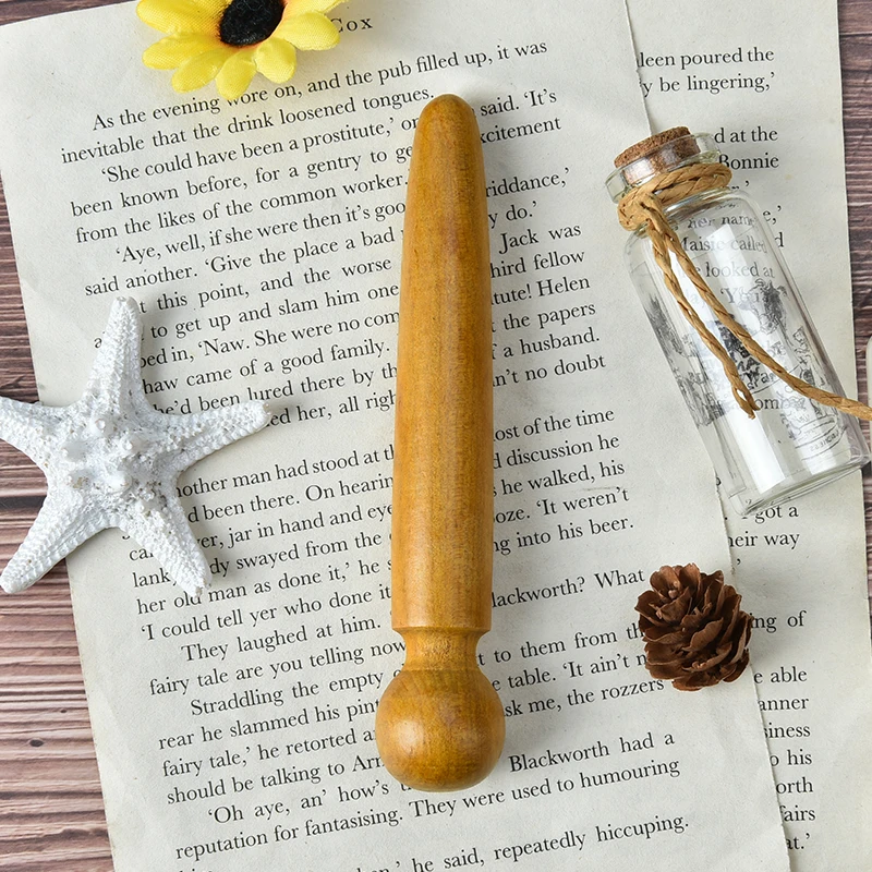1PCS Foot Body Massage Wooden Stick Acupuncture Foot Reflexology Massager Relieve Muscle Soreness Relaxing Tool