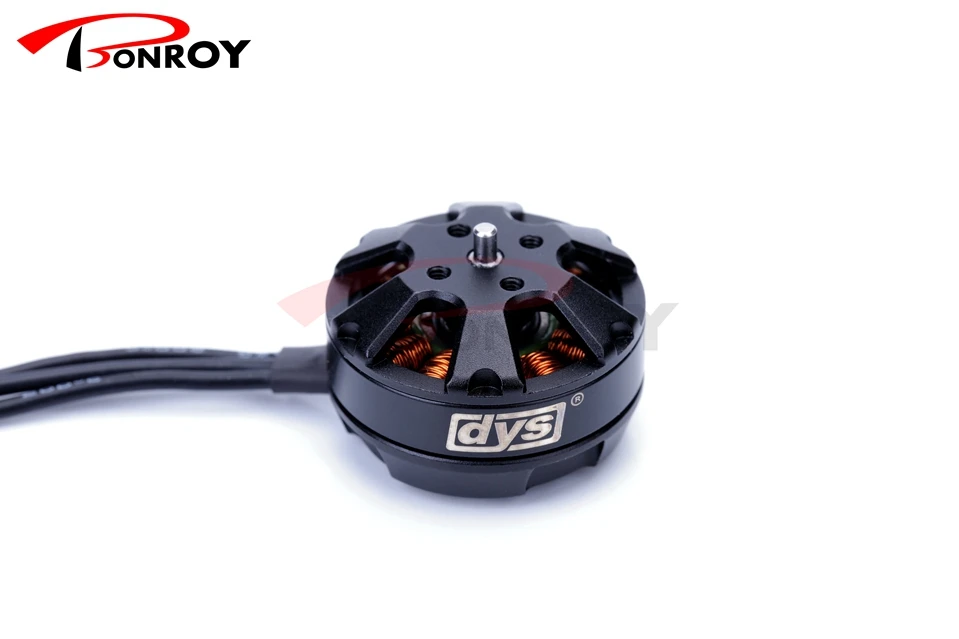 Распродажа DYS 2204 FPV гоночный бесщеточный мотор MT2204 2300/2400KV черный цвет с NSK