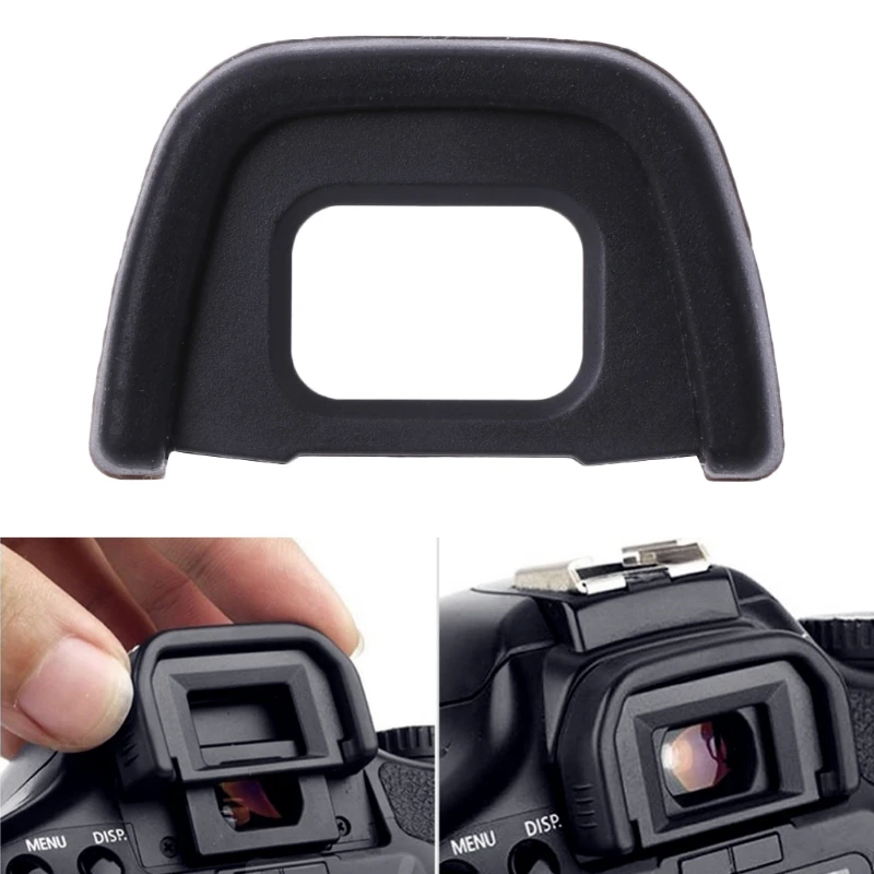 

SIV New Design 1PC For DK-23 Viewfinder Rubber Eye Cup Eyepiece Hood For Nikon D300 D300s Black 2018 High Quality Accessories