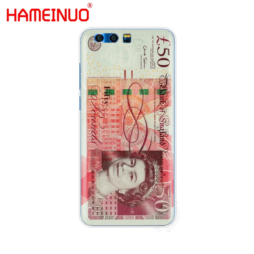 HAMEINUO денежные деньги доллар рубль чехол для телефона Huawei Honor V10 4A 5A 6A 7A 6C 6X 7X 8 9 NOVA 2 2S