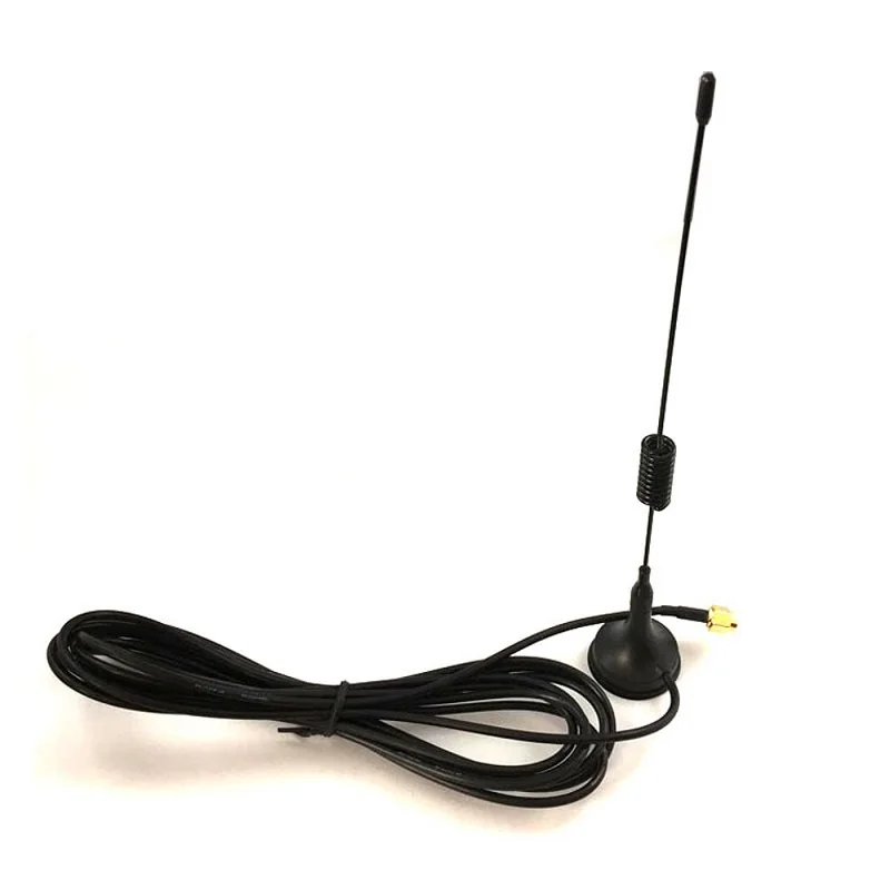 10 шт./лот 7 дБи-8 дБи GSM антенна 900-1800 МГц магнитное основание SMA разъем Crimp RG174 3M