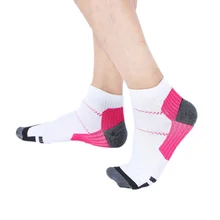 Унисекс Спортивные Компрессионные носки внутривенные короткие воздухопроницаемые впитывающие пот носки для ног