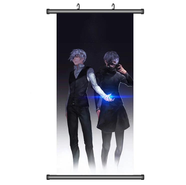 45x95 см Токио вурдалак Guru Кен kaneki Япония аниме мультфильм печати стены Выделите