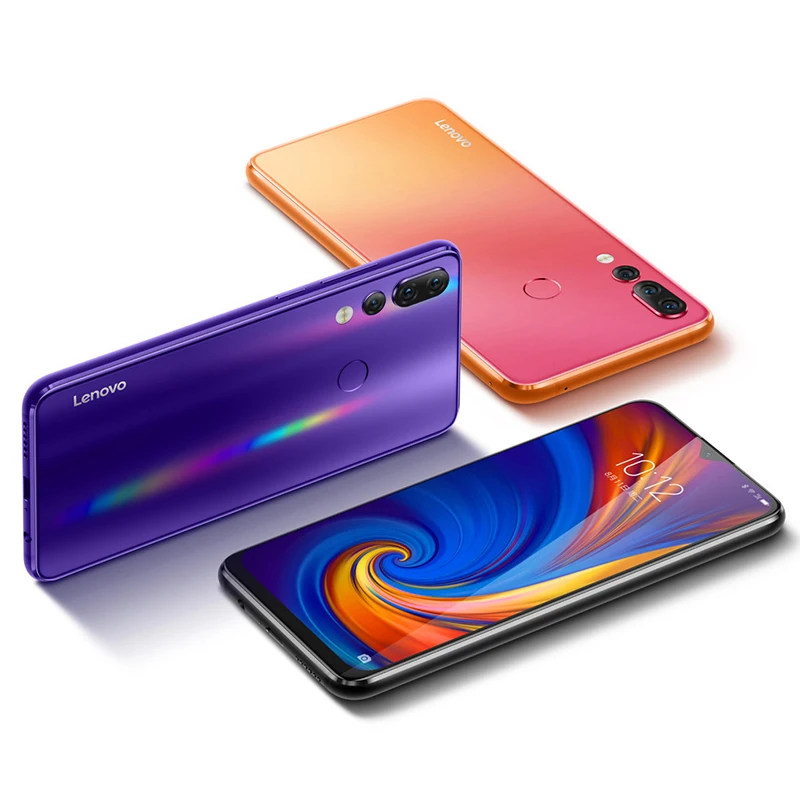 Мобильный телефон lenovo Z5s с глобальной прошивкой, 6 ГБ, 64 ГБ/128 ГБ, с функцией распознавания лица, восьмиядерным процессором Snapdragon 710, 6,3 дюйма, Android P, тройная задняя камера, смартфон