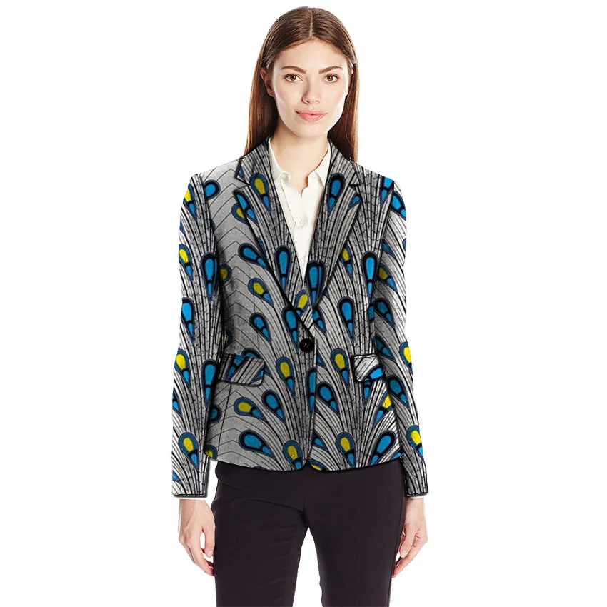 African clothing women's print blazers plus size Ankara fashion suit jackets custom made for wedding female blazer outer coat African clothing women's print blazers plus size Ankara fashion suit jackets custom made for wedding female blazer outer coat