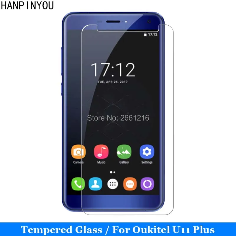 

For Oukitel U11 Plus Tempered Glass 9H 2.5D Premium Screen Protector Film For Oukitel U11Plus / U11+ 5.7"