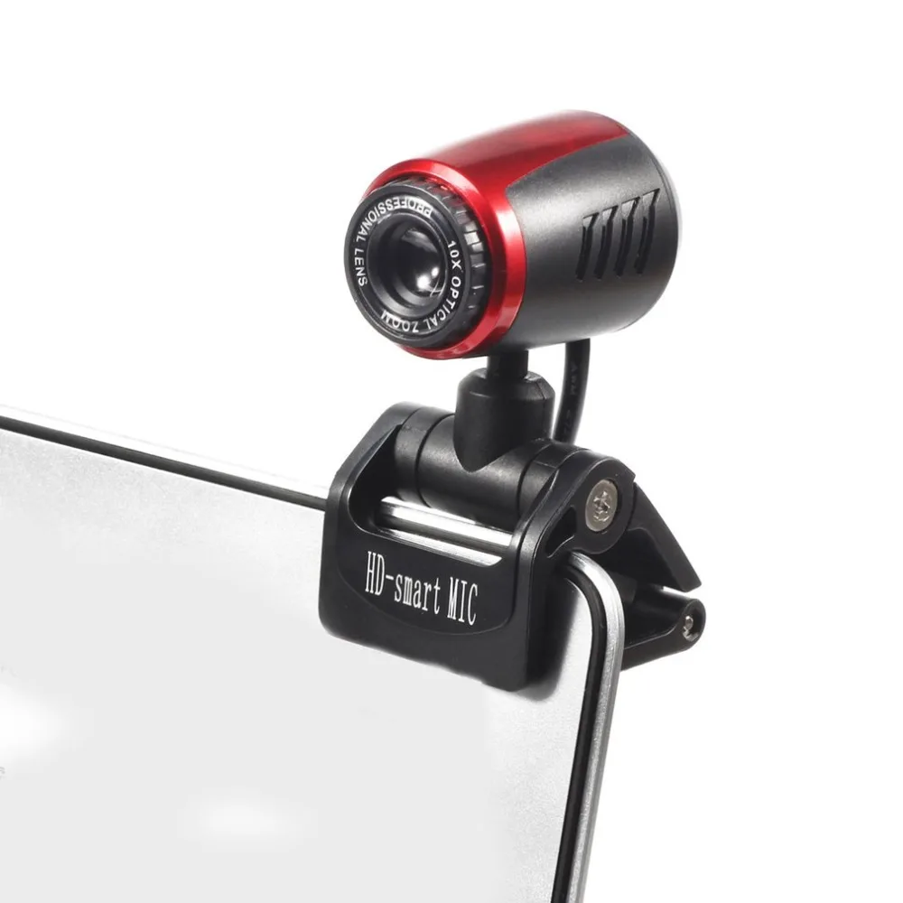 

A7190 Portable USB Computer Camera Video Recording 16MP HD Web Camera with Mic Auto White Balance for Desktop Laptop PC