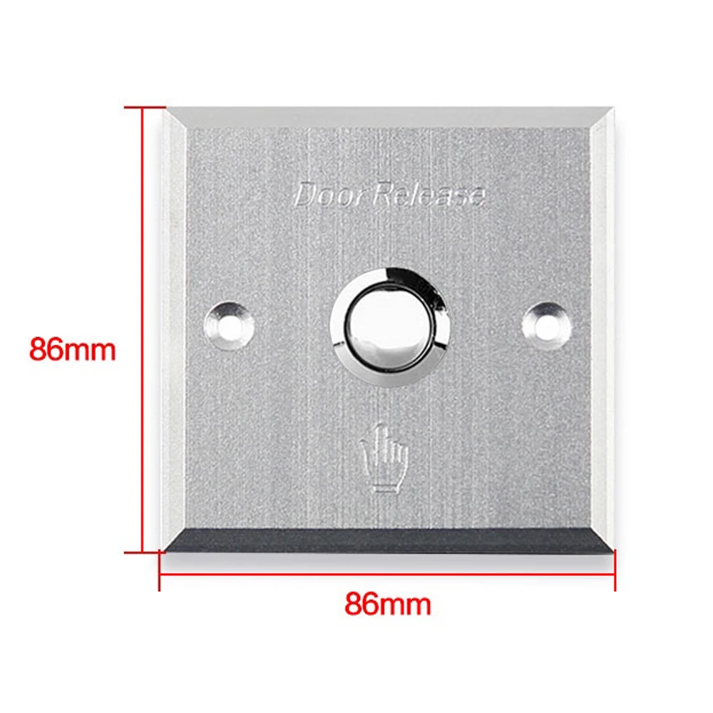 4 шт. двери Система контроля доступа отпустите кнопку Металл Авто восстановление обычно открыть push нормально близко тревожная кнопка