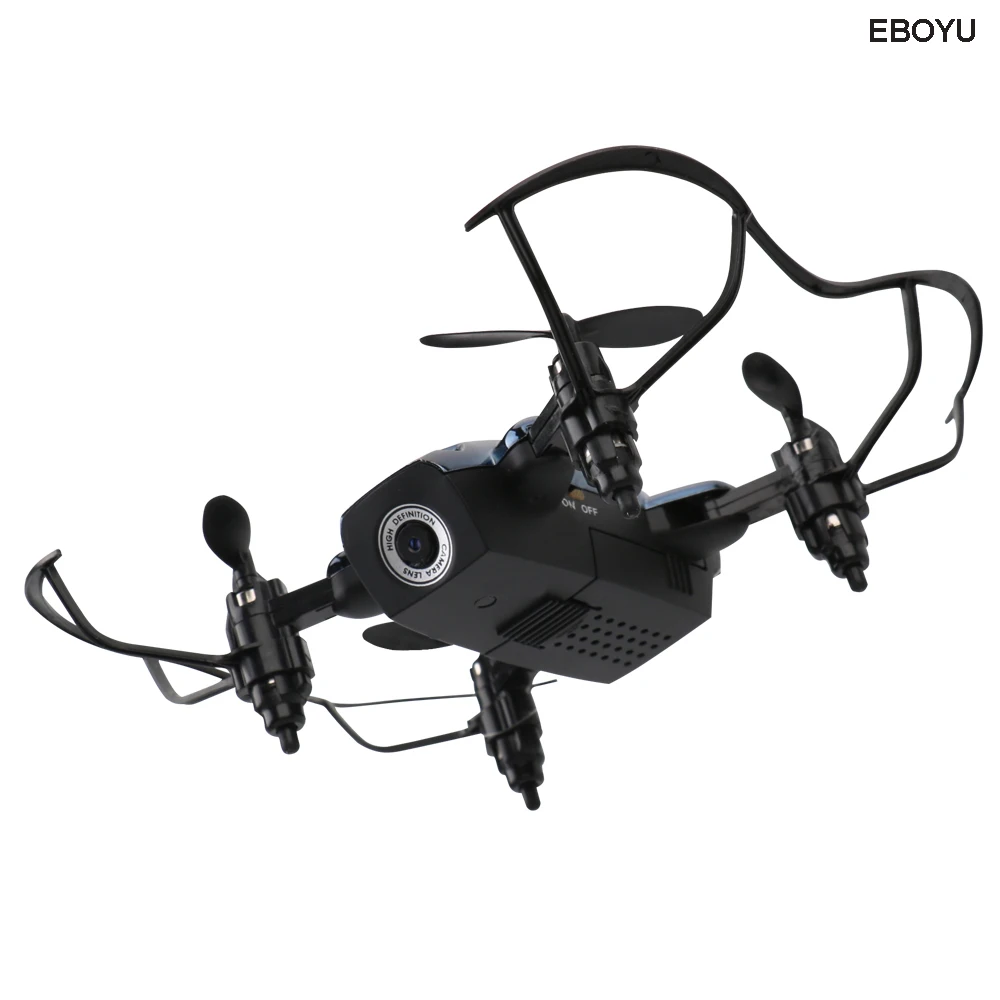 Складной Дрон EBOYU S9M 2 4G BROADREAM с hd камерой 720 P Wi Fi FPV озвученным контролем