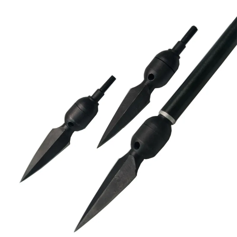 

6pcs Screw-In Archery Whistle Broadhead Alloy Steel Arrowheads Copper Arrow Head Arrow Points Field Tips Hunting Accessories