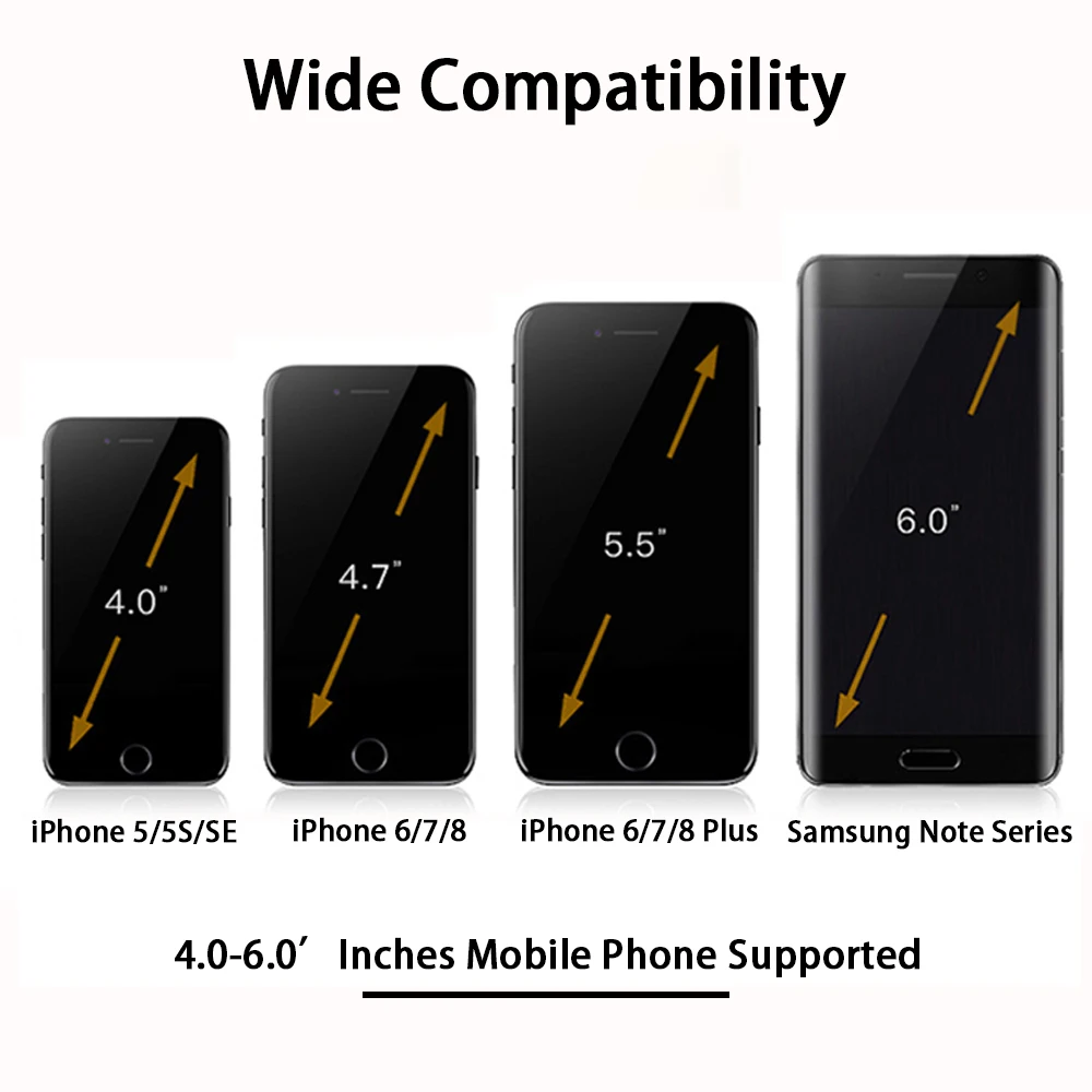 Halsanr телефон Автомобильный держатель для iPhone 8 Plus X samsung S8 S9 Примечание 9 Зарядное