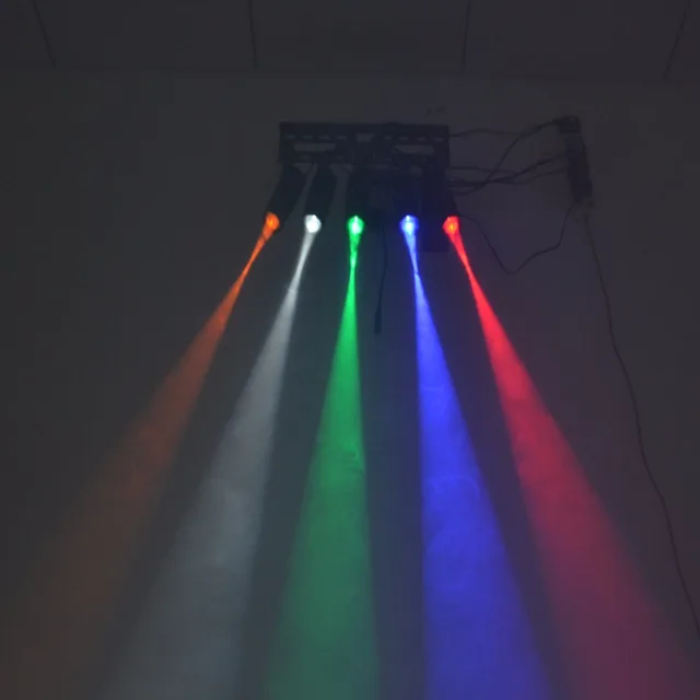 Faretto LED Pinspot 3W Occhio Di Bue - Per Sfere Specchiate, Discoteche, Bar, Blu/Verde/Rosso/Bianco - Foto 9