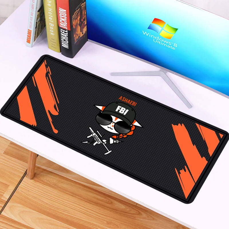 70x30cm Rainbow Six Siege Mouse Pad Rubber Large PC Gaming Mousepad Gamer Mouse Pads XL Desk Keyboa