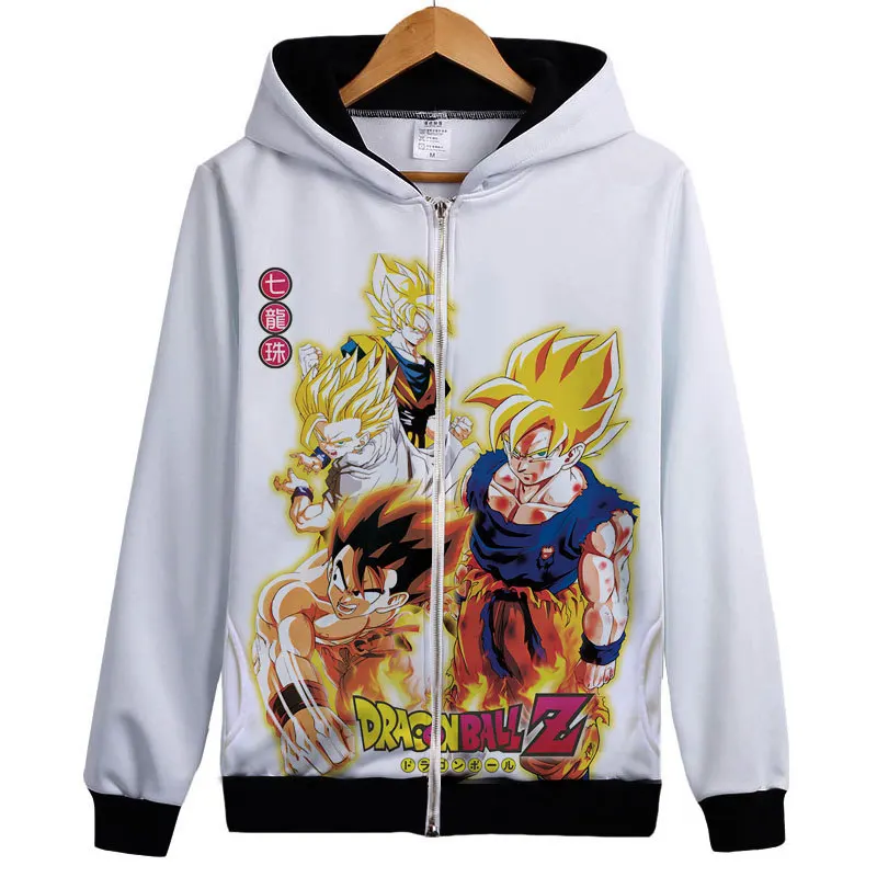 12 Dragon ball z Куртка с капюшоном dragon ball super saiyan толстовка с капюшоном Сон Гоку одежда для мужчин wo новая осенняя Толстовка - Цвет: 12