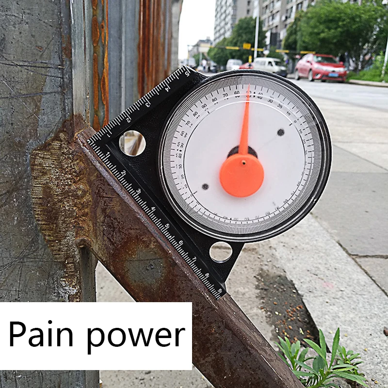 

Inclinometer Magnetic Protractor Tilt Level Meter Angle Finder Clinometer Slopes