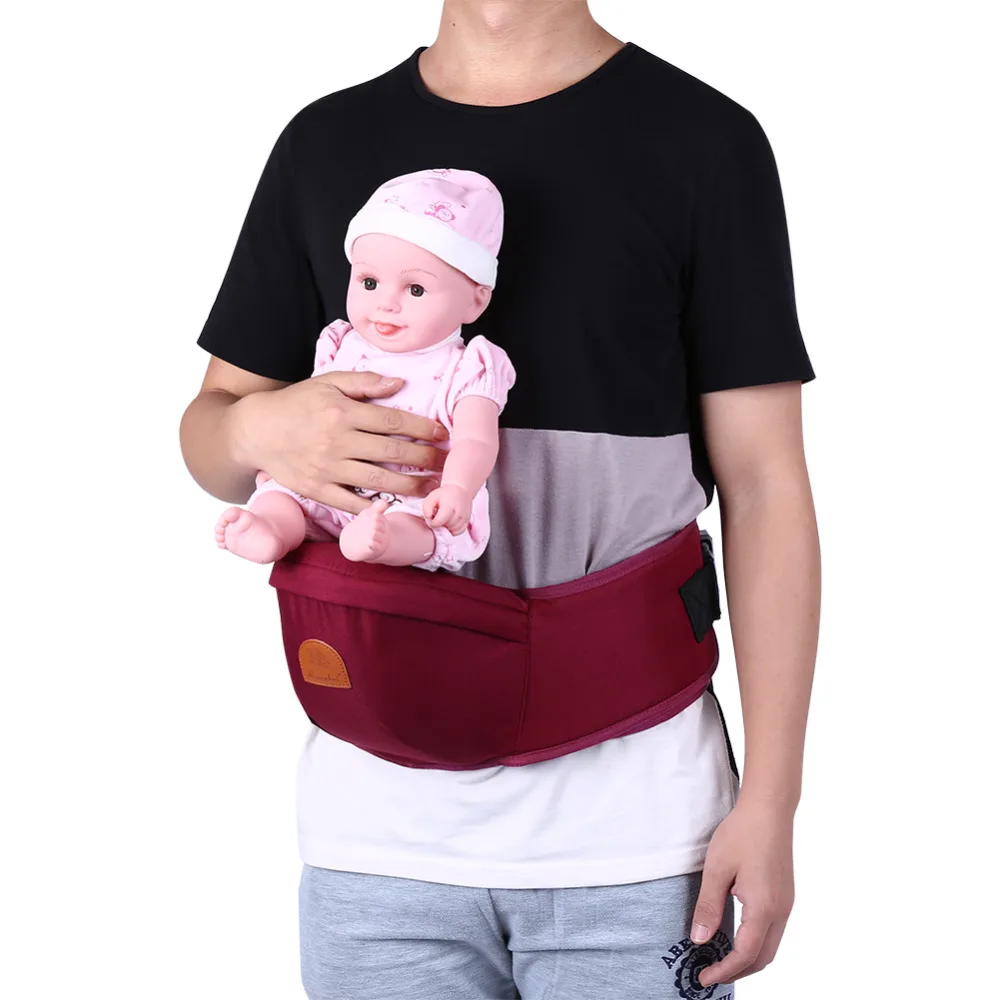 Эргономичный Перевозчик Baby талии стул Walker Hipseat Слинг Регулируемый малыша спереди держатель Обёрточная бумага ремень держатель хип ремень