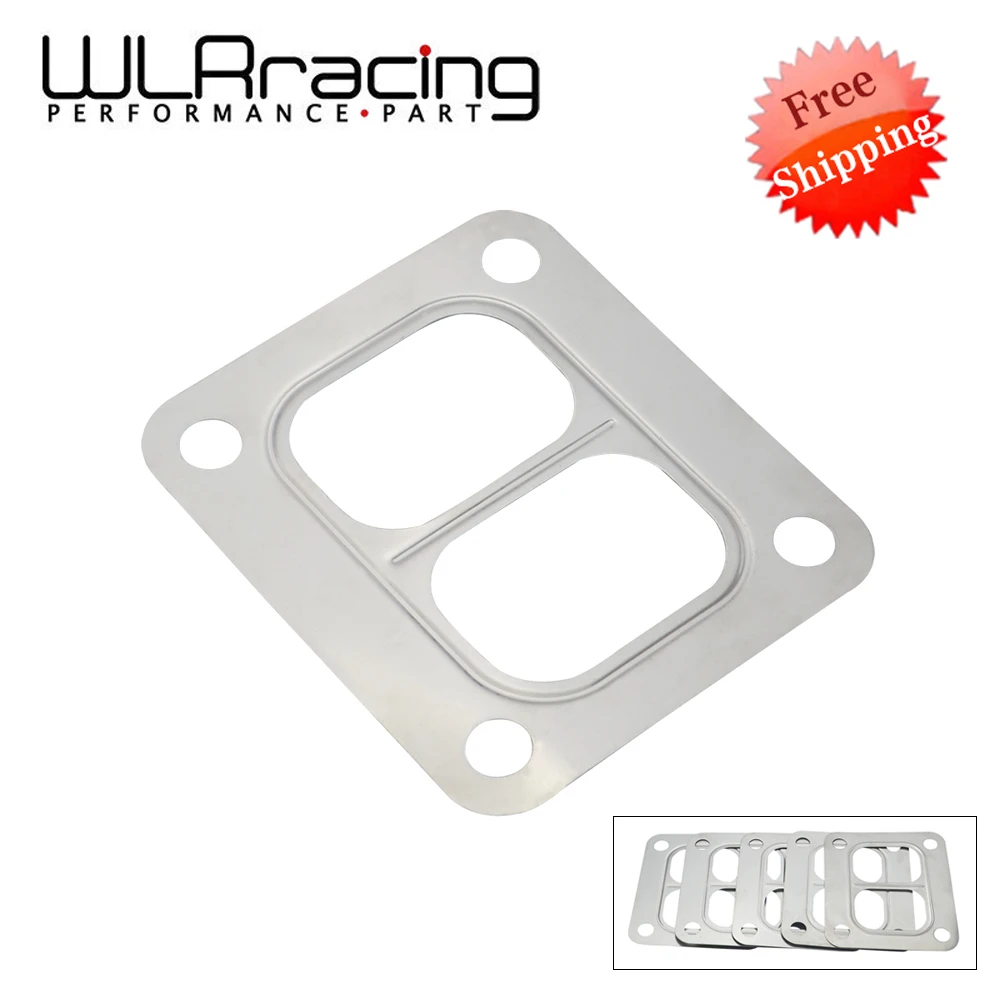 WLR 5PcsT4 Turbo Turbine inlet divided gasket Stainless Steel304 Gasket