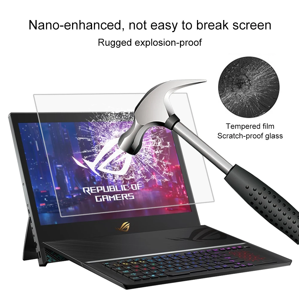 HD защитная пленка из закаленного стекла для ноутбука ASUS ROG Mothership (GZ700) 17 3 дюйма