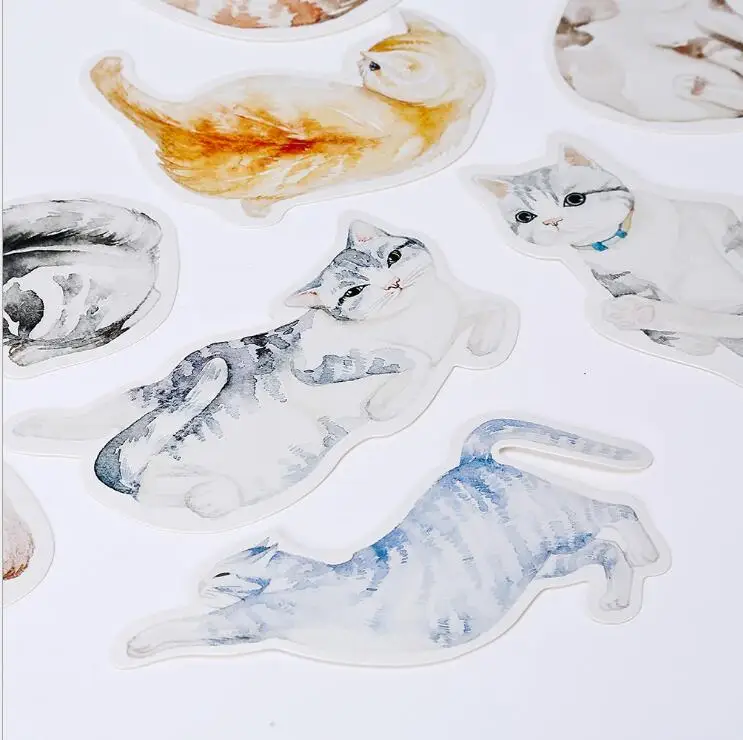 

30pcs/lot kawaii cat postcards greeting card christmas card birthday card creative gift cards