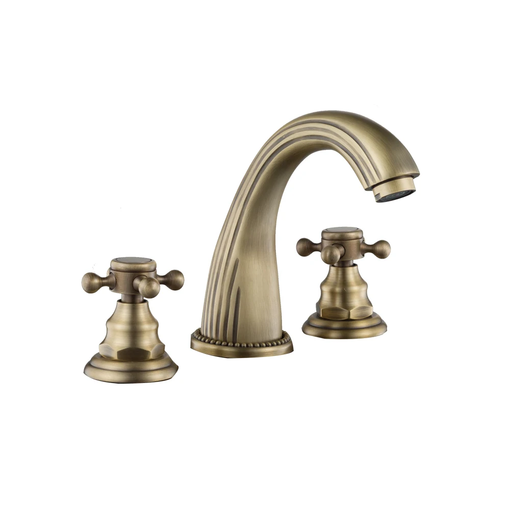 Latón Grifos Lavabo Vintage Grifo Lavabo Cascada Grifo De Lavabo