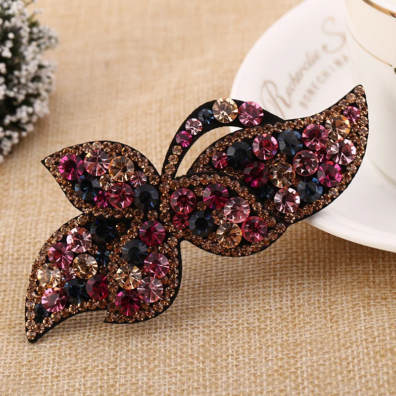 

New Korean Simple Creativity Headwear Rhinestone Hair Clips Barrettes Girl Women Fashion Full Diamond Headdress Hair Accessories