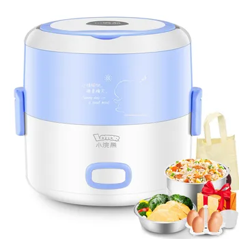

Cartoon Electric lunch box multi-function cooking lunch box double 304 stainless steel liner heating rice cooker mx5221546