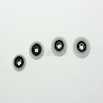 

10pcs/lot Diameter 19mm/20mm/22mm/23mm/25mm/27mm Fasteners Bathroom Bearing Door Runner Sliding Shower Door Roller Pulley