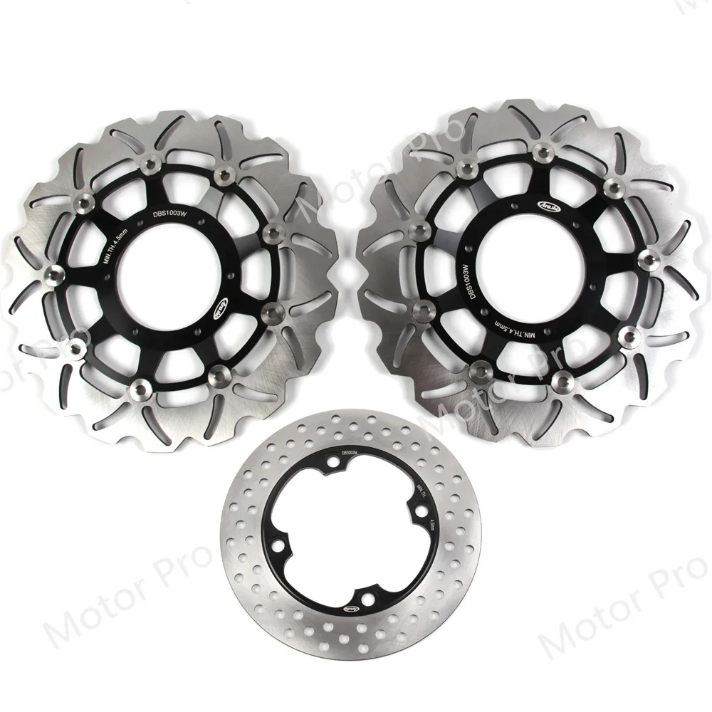 

Для Honda CBR600F 2001 - 2007 комплект роторного диска переднего заднего тормоза диска мотоцикла CBR 600 F CBR600 2002 2003 2004 2005 2006 SPORT