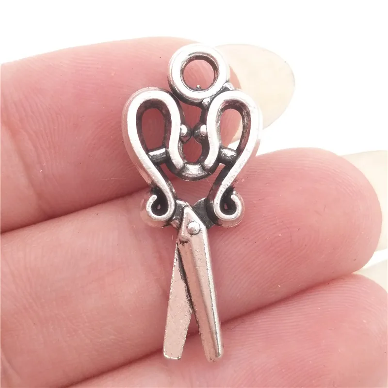 Смешанные посеребренные подвески в античном стиле для шитья 30 шт.|charm collection|diy