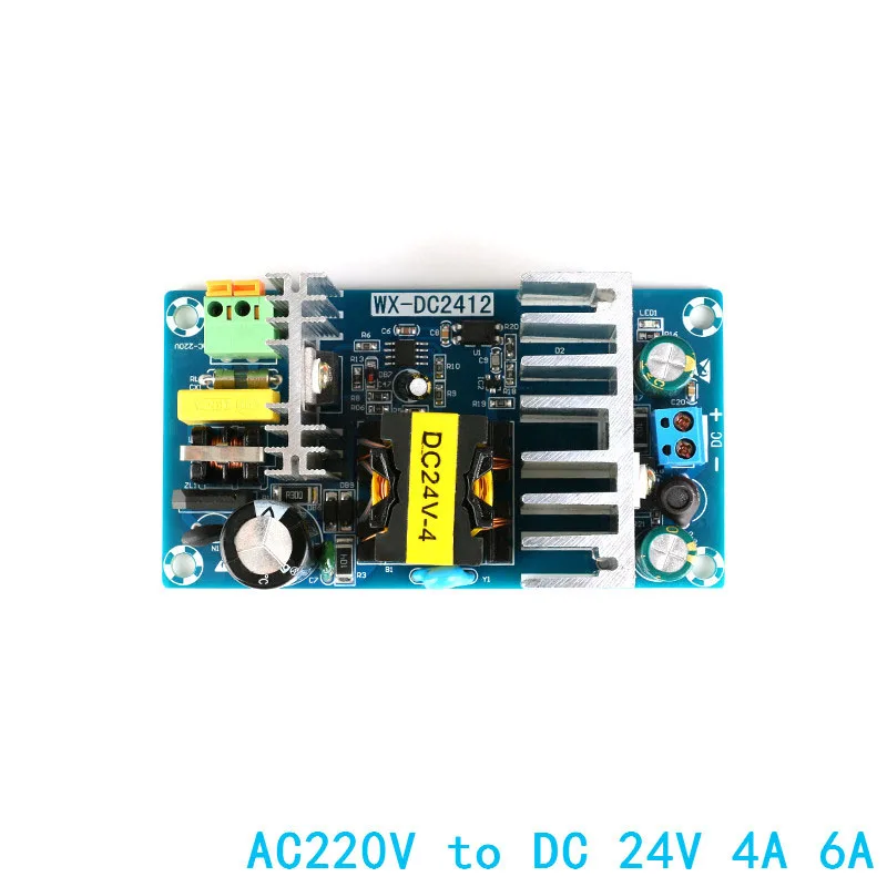 modulo de fonte alimentacao ac 110v 220v para dc 24v 4a 12v 8a 04