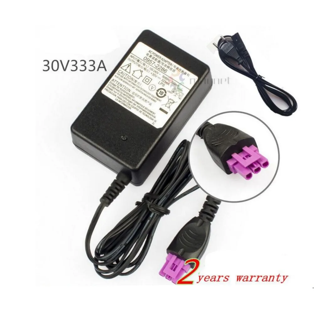 Adaptador de fuente de alimentación CA para impresora HP Deskjet, 30V,  333mA, 0957 2286, 1050, 1000, 2050, 2000, 2060, con Cable de CA|adapter for  hp|for hphp adapter - AliExpress