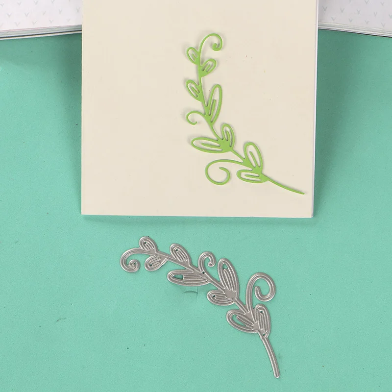 

DUOFEN METAL CUTTING DIES S18091213 vine leaves stencil for DIY papercraft projects Scrapbook Paper Album