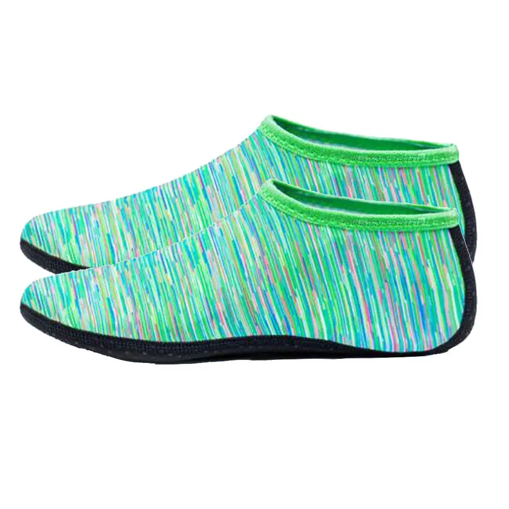 

New Camouflage Line Beach Slip Breathable Snorkeling Shoe Cover Yoga Swimming Diving Socks Socks