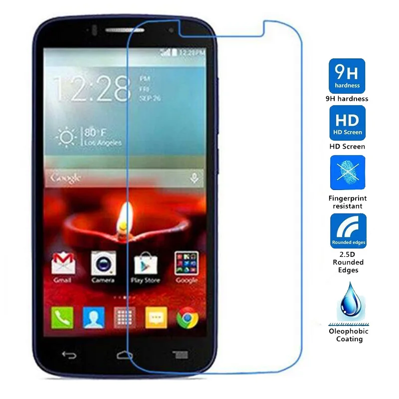 2.5D 0 26 мм 9H закаленное стекло для Alcatel One Touch Pop C7 7040 7041D 7041X 7040A противовзрывная