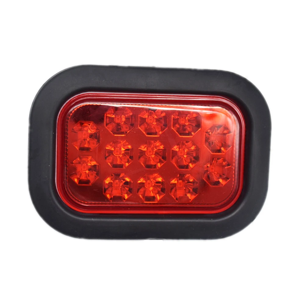

Nat LED 12V/24V Car Stop Tail Light Automobile Brake Light 13 Highlight LED Waterproof Rear Caravan Lorry Lamp