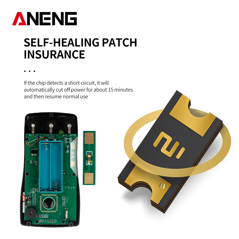 Goede Professionele LCD Digitale Multimeter LCD Display Auto Range True RMS Meting met Elektronische Sonde