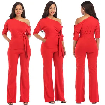 

Sale Polyester Top Limited Sexy Bodysuit Body Feminino Vadim Women Free Shipping 2020 Winter Style Models Solid Wide Leg Pants