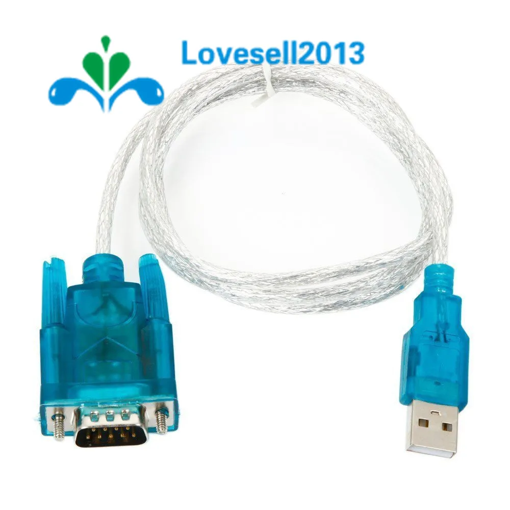 Новый Последовательный КПК CH340 с портом USB на RS232 COM 9 контактный кабель DB9 адаптер
