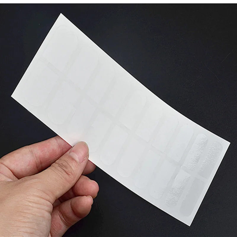 

Nail stickers transparent nail protective film nail polish stickers protective stickers 20 stickers #1129