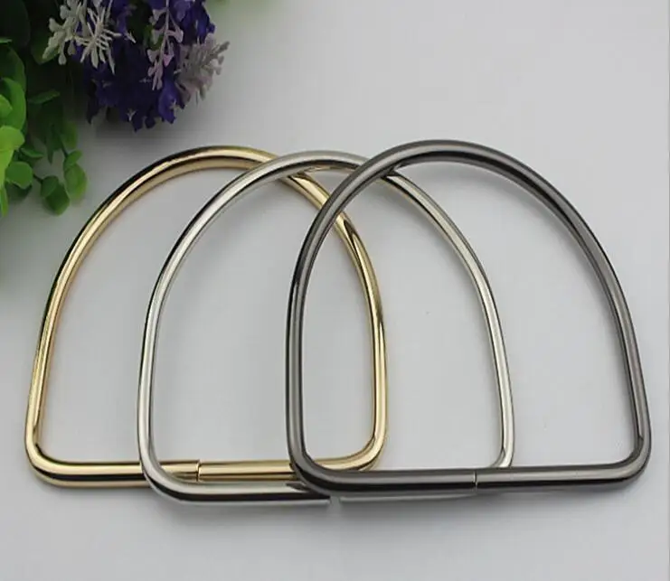 

Free shipping Bag with Parts & Accessories (10 PCS/lot) 12 cm inner diameter metal Bag big D arm in arm clasp hands
