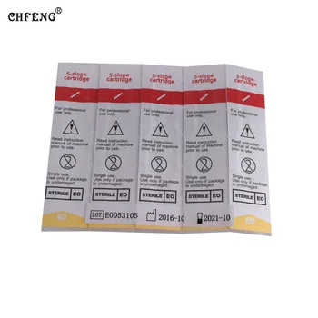 

Tattoo Makeup Needles 10Pcs 5FS Disposable Sterilized Eyebrow Lip Permanent Makeup Microblading Needles Tattoo Machine Supply