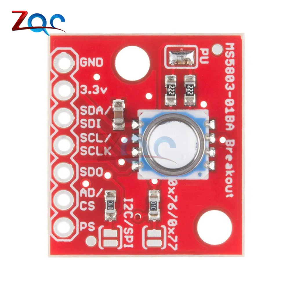 MS5803-01BA MS5803 01BA Высокоточный жидкий газ напряжение сенсор модуль водонепроницаемый iec/SPI Датчик давления доска