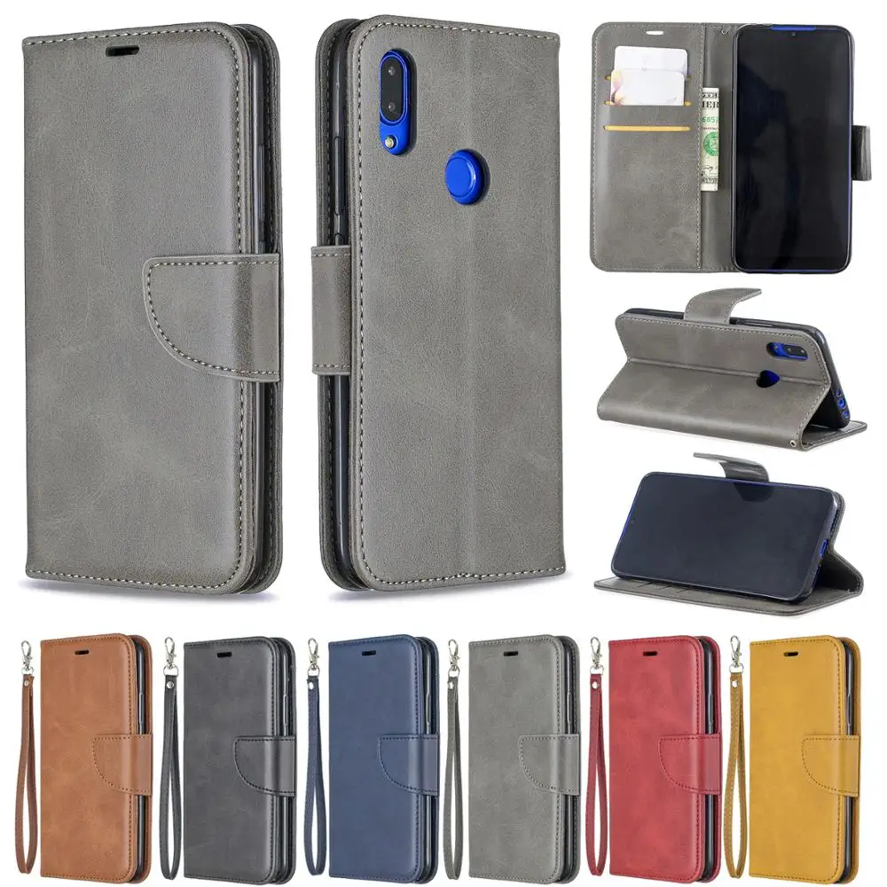 

Wallet Case For Xiaomi Redmi 7 Cover Flip Phone Vintage Leather Magnetic Silicone PU Card Slot Case For Redmi 7 Case Coque