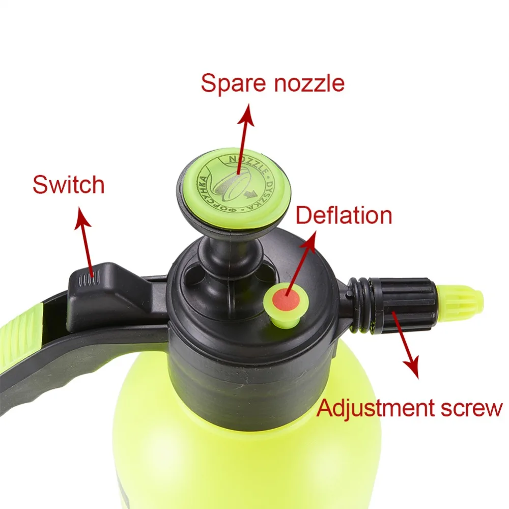 Carro de Limpeza Pulverizador de Água Spray de Pressão Pot com Varinha Garrafa Multi-purpose Pulverizador Jardim Mão Pressionado Rega Prolongada 2l 4 spray de pressão garrafa multi-purpose pulverizador jardim