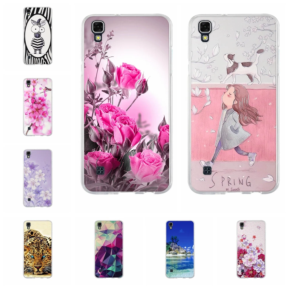 

For LG X Style K200DS Case Silicone TPU Phone Case for LG x style k200ds Cover 3D Printing Painted Bag for LG X Style Case Cover